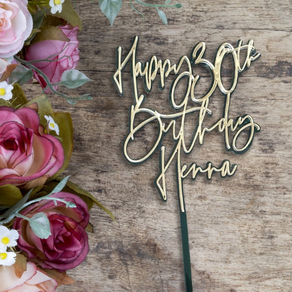 Double Layer Acrylic Topper