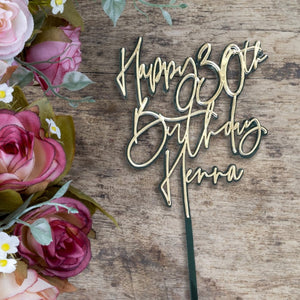 Double Layer Acrylic Topper